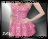 P| Pink Layered Dress