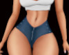 Zip up Demin Shorts RLL