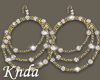 K* Gold Earrings