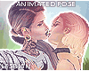 Lesbian Kiss Animated.