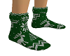 Holiday Socks Green
