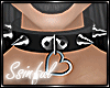 Ss✘Spiked Heart Choker