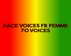 pack voice femme