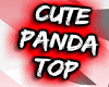 {ANG} Cute Panda Top