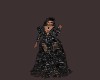 Black Crystal Gown