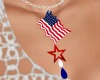 ! 4th of July FLAG NECK