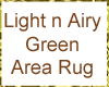 Light n Airy Green Rug