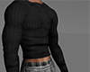 black sweater