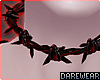 Bloody Barbwire Choker