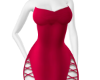 Peony  red dress