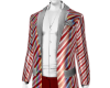 XMAS CANDY CANE RED SUIT