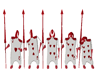 animated Card soliders