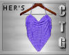 CTG PURP. HANKIE HALTER