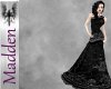 {K} Black Wedding Dress