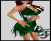 [CC]Green Feather Dress