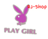 Play Girl Sign