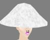 White felt hat