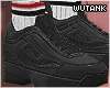 Black Sneakers/Socks