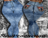 FlowerPocket Jeans Thick