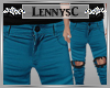 *L* Mike Pants Blue