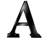 Letter "A" Seat Animated