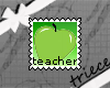 {T}teacher stamp