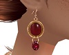 *Ruby Vintage Earrings*