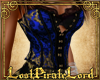 [LPL] Pirate Blue Corset