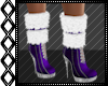 CE Christmas Boot Purple