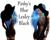 Pinkys Blue Lesley Black