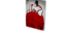red woman art