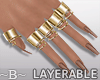 Layer Slender Rings 01G