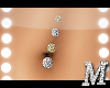M™ Two Toned Belly Studs