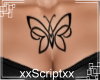 SCR. Butterfly Chest Tat