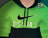 Dark green sweatshirt