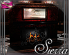 ;)RED Elegante Fireplace