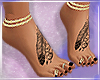 Feet Black Nails