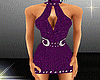 Nerina purple dress