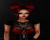 Red Updo Hair