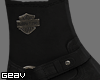 G | Leather Boots Black