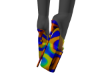 Rainbow Heels
