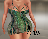 Club Night Dress-Green