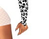 Leopard glov w nail whit