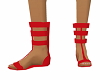 Jada Sandals Red