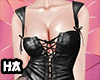 ! Die tied lace corset