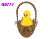 HB777 Peep in Basket