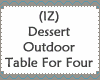 Desert Patio Table For4
