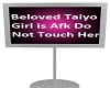 Taiyo Girls Sign
