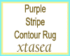Purple Contour Rug