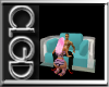 GD~TEAL SEXY CRAWL CHAIR